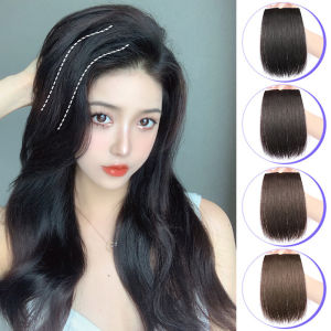 【♡Lovely girls house♡】Synthetic Hair Pads Women Fluffy Invisible Seamless Clips In Hair Extension Increase Hair Top Side Cover Wig Pad