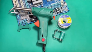 Súng Hàn Tự Động 220V 60W - Cầm Tay Tự Động Đưa Thiếc Gia Nhiệt Nhanh Cho Sửa Chữa Điện Tử