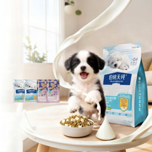 Pure&Natural | Thức Ăn Cho Chó Loài kép Cao Cấp với Vịt Đông Lạnh và Lê cho Chó Con cỡ Trung đến Lớn
