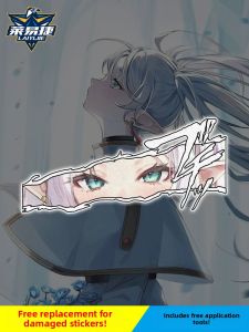 Anime Decorative Car Sticker for Electric Motorcycles and Cars