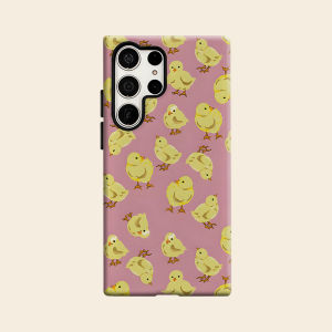 Cute Chick Luxury Fashion Full Lens Protective Case for Samsung Galaxy S26 S25 S24 A56 A36 Plus Ultra