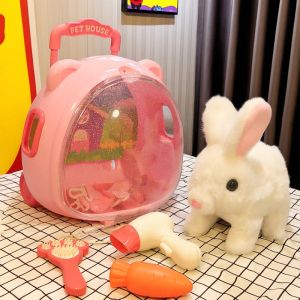 Interactive Electric Rabbit Plush Toy
