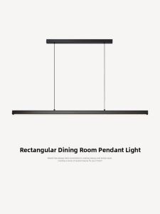 NSWR | Scandinavian Minimalist Long Bar Pendant Light