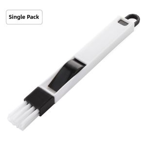 Home Window Groove Cleaning Brush Screen Window Cleaning Tool with Dustpan Gap Brush Household Deep Cleaning Small Brush