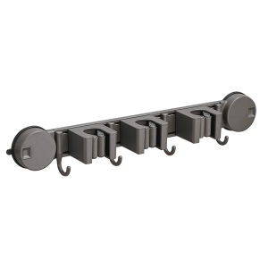 ROLONG | Suction Wall Mounted Non-Drilling Bathroom Mop Holder