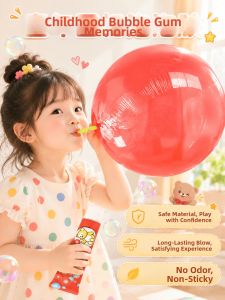 JIEXI | Safe Non-toxic Childrens Bubble Blowing Gum