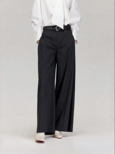 Vero Moda | Quần Nữ Dễ Mặc Đa Năng Có Dây Đai In Sọc
