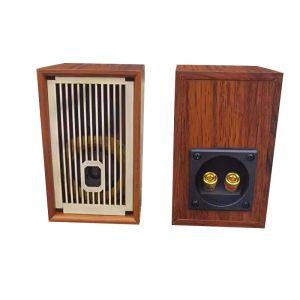Brzhifi Miniature Passive Speaker High Fidelity Home Bookshelf Computer Desktop Bluetooth Sound System Amplifier Set