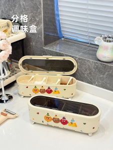 Bộ Hộp Đựng Gia Vị Nhà Bếp Dùng Tại Nhà Hộp Đựng Gia Vị Đĩa Đựng Muối Đồ Dùng Nhà Bếp Cao Cấp Bộ Đựng Gia Vị