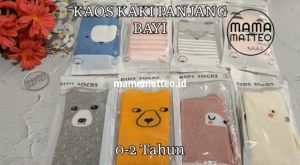 Kaos Kaki Panjang Bayi 0-2 Tahun / Anti Slip / Long Socks Motif Animal Lucu Bear / Rabbit / Fox / Owl