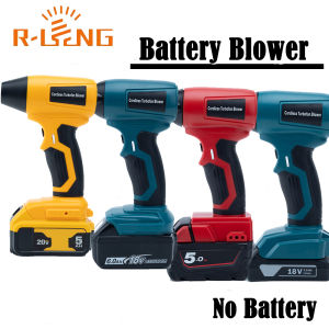 Brushless Jet Blower For DeWalt/Milwaukee/Makita/Bosch20V Lithium Battery 130000RPM 4-Speed Control Portable Violent Turbo Fan