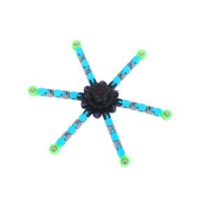 WEIBAI | Stress Relief Fidget Spinner Glow Shapeshifting Robot Finger Toy