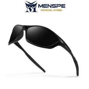MENSPE Driving Sunglasses Outdoor Cycling Sunglasses TAC Polarized Sunglasses Anti Sand Sunglasses Elastic Paint Design UV400 Riding Running Glasses for Men Women