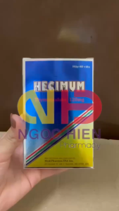 Viên uống HECIMUM - Hỗ trợ tăng cường sức đề kháng (60 viên)