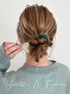 Exported to Japan U-Shaped Hair Pin Minimalist Hyundai Female Hairpin Low Bun Hair Ornament Hair Clasp Daily Tie up the Hair Hairpin