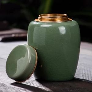 Memorials Puppy Funeral Ceramic Decally Dog Ashes Urn Commemorative Funerary Dog Memorial Items For PASS Dogs Accessories