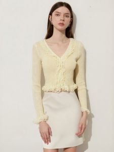 D-PLAY | Áo Cardigan Nữ Elegance