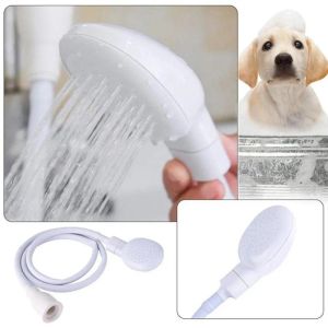 Portable Handheld Splash Shower Tub Sink Faucet Attachment Hose Head Washing Sprinkler Shower Kit Spray Pet