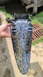 Forged biru spakbor belakang mio sporty mio smile mio sintung