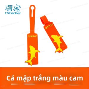 Seaplay | Thẻ Nhãn Hành Lý Chống Mất Có Thể Tùy Chỉnh Hình Cá Voi