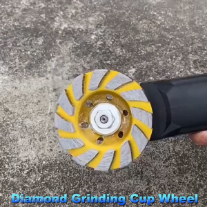 4 Inch Diamond Wheel 100mm Diamond Segment Grinding Wheel Grinder Cup For Concrete Stone Marble Granite TOLUS