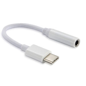 Type-C Flat Port to 3.5mm round Headphone Jack Audio Adapter Cable Suitable for Xiaomi Flasher Brand Model 002 Digital Accessories