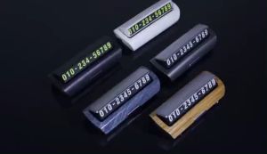 Bảng ghi số điện thoại họa tiết vân gỗ vân đá sang trọng để trên taplo xe ô tô xe hơi