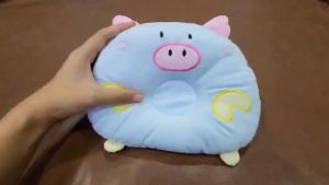 หมอนหัวทุย หมอนเด็ก ผ้านิ่ม ปักลาย ไม่ระคายเคือง ช่วยให้ลูกน้อยหัวทุย สวย