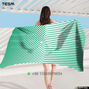 TESM Sea Travel Beach Towel Absorbent Towel Comfortable Soft Fashionable Print Pattern Hotel Bathroom Towel Couple Bath Towel