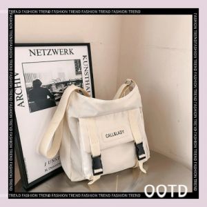 QXshop ราคาถูกมาก กระเป๋าสะพายข้างแฟชั่น ใส่ของได้เยอะ น้ำหนักเบา ขนาดกำลังดีพกพาสะดวก ช่องเก็บของเยอะ ไม่ตำไหวหรอ