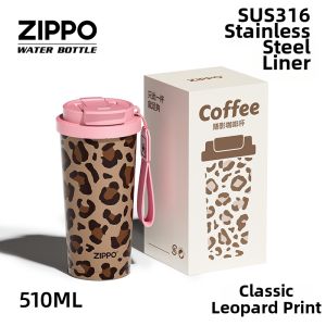 Zippo | Attractive Thermal Travel Mug with Straw