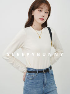 Double-sided De Rong Long Sleeve Fitted Turtleneck Top