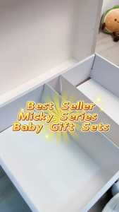 Exclusive Design 23pcs Newborn Baby Gift Set Cotton Baby Clothes Set Gift Box Newborn Gift Set Gift Baby Newborn Baby Box Hadiah Set Hamper Full Moon Pakaian Baru Lahir Bayi Boy Baby Girl