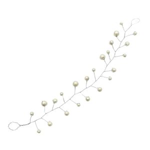 Marlowe Pearls Headpiece Hairpiece Mutiara Aksesoris Pearl Hiasan Rambut Bridesmaid Party Hijab Friendly Handmade Fashion