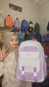 Tas Ransel Sekolah Anak warna Combinasi Tas Buku Anak Backpack Tas Ransel Untuk Anak Laki Laki Perempuan Tas Anak kekinian Tas Punggung Anak Viral Ransel Sekolah Anak Terbaru