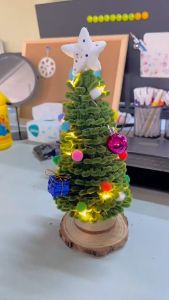 25CM DIY Christmas Tree Ornament Kit Handmade DIY Holiday Atmosphere