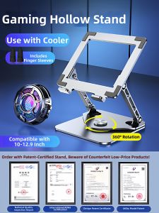 caibeike | Magnetic Gaming Tablet Stand 12.9inch 11inch 10inch Cooling Semiconductors