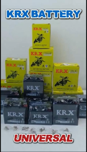 KRX MOTORCYCLE BATTERY 2.5BS/3L/4L/5L/6.5L/7L/9L MOTORCYCLE ACCESSORIES BAT