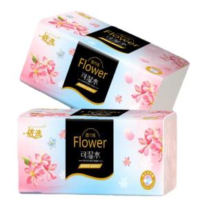 Colored Print Thickened Baby Tissues