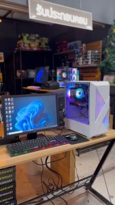 คอมพิวเตอร์เล่นเกมส์ ทำงานครบชุด Core-i5 พร้อมจอ23นิ้ว