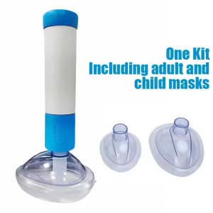 Heimlich Maneuver Anti Choking Rescue Device Anti Asphyxia Face Mask Emergency Home Rescue Adults & Children First Aid Kit