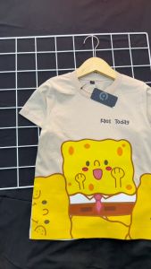 Kaos Anak Perempuan Lengan Pendek Motif Kartun Full Printing 1-12 Tahun