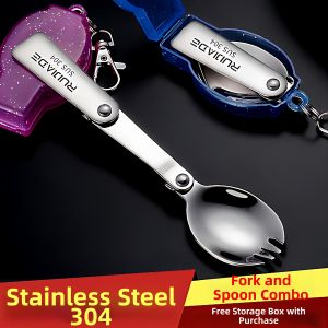 YUYOU | Foldable and Portable Fork Spoon Combination