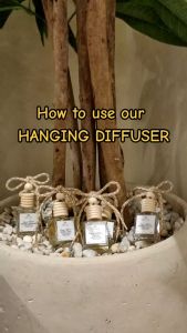 Cucumber Melon Hanging Diffuser for Home Car Room Perfume Long Lasting Air Freshener Fragrance Purifier Odor Eliminator