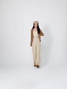 MAITINGLAN | Maternity Soft and Warm Casual Pants Loose Fitting Thickened