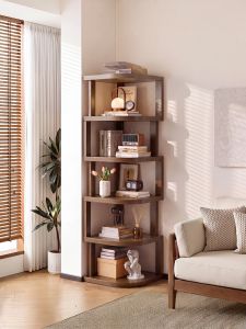 ZHUSHANXIA | Corner Wall-Mounted Multipurpose Display Cabinet