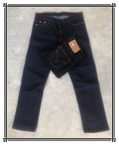 กางเกงยีนส์ขากระบอก-ไม่ยืด เป้ากระดุม