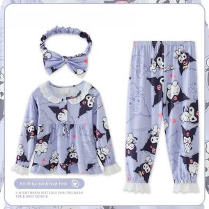Mùa Xuân Mùa Thu Trẻ Em Đồ Ngủ Quần Áo Mỏng Dài Tay Ở Nhà Dành Cho Bé Gái Em Bé Trẻ Mới Biết Đi Trẻ Em Cotton Vải Bông Bộ Đồ Điều Hòa Không Khí