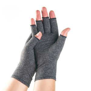 Fingerless Compression Arthritis Gloves Wrist Support Therapy Joint Pain Gloves Relieve Hand Discomfort For Cycling Typing