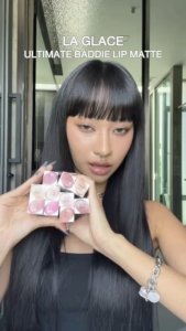 LA GLACE ULTIMATE BADDILIP MATTE | ลิปแมทลากลาส 10 เฉดสี เนื้อนุ่ม soft matte เบลอร่องปาก กลบปากคล้ำ ผสมได้หลายลุค